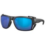Costa Del Mar Lunettes de soleil King Tide 8 Black Pearl Blue Mirror Polarized Présentation