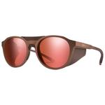 Smith Lunettes de soleil Venture Matte Gold Dust Chromapop Glacier Photochromic Rose Gold Mirror Présentation