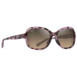 Maui Jim Sonnenbrille Hiluhilu Shiny Spotted Pink Havana Minéral Superthin Bronze Hcl Präsentation