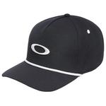 Oakley Cap Oakley Ellipse Rope Hat Black White Präsentation