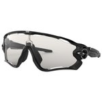 Oakley Sonnenbrille Jawbreaker Polished Black Clear To Black Iridium Photochromic Präsentation