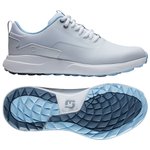 Footjoy Chaussures sans spikes Performa Women White Grey Blue Präsentation