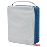 Footjoy Schuhbeutel Basic Shoe Bag Grey Navy Präsentation
