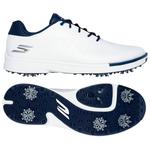 Skechers Schuhe mit Spikes Go Golf Tempo White Navy Präsentation
