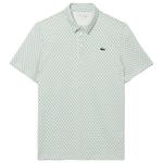 Lacoste Polohemde All Over Print Crocodile Or Club Four Green Präsentation
