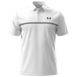 Under Armour Polohemde Playoff 3.0 Stripe White Team Kelly Green Midnight Präsentation