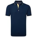 Footjoy Polohemde Wordmark Pique Navy Präsentation