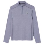 Lacoste Pullover Purist Collection Pull Metal Blue Chine Präsentation