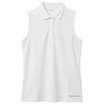 Rohnisch Polohemde Miriam Sleeveless Pure White Präsentation