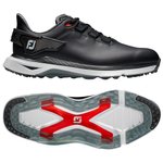 Footjoy Schuhe ohne Spikes Pro SLX Black White Grey Präsentation