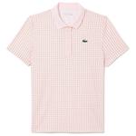 Lacoste Polohemde Performance Polo All Over Print Flamant Präsentation
