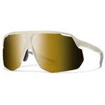 Smith Sonnenbrille Motive Matte Bone Chromapop Black Gold Mirror Präsentation