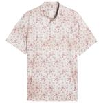 Puma Golf Polohemde Cloudspun Coastal Claret Birch Präsentation