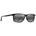 Maui Jim Sonnenbrille Pulama Noir Brillant Neutral Grey Minéral Superthin Präsentation