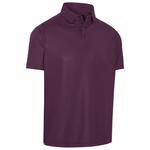 Callaway Golf Polohemde Short SleeeTM Golf Italian Plum Präsentation