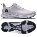 Footjoy Chaussures sans spikes Women's Fuel White Black Grey Présentation