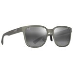Maui Jim Sonnenbrille Paulele Asian Fit Gris vert mat Gris Neutre Minéral Superthin Präsentation