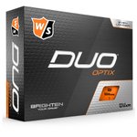 Wilson Staff Balles neuves Duo Optix Orange Présentation