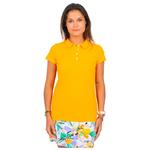 Chiberta Polohemde Poppy Orange Präsentation