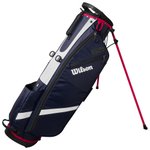 Wilson Staff Standbag (Komplettsatz) QS Bag Navy White Red Präsentation
