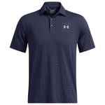 Under Armour Polohemde Playoff 3.0 Printed Polo Midnight Navy White Steel Präsentation
