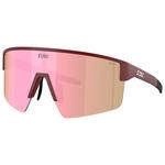 Bliz Sonnenbrille P004 Small Matte Burnt Lake Brown Pink Multi Präsentation