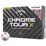 Callaway Golf Balles neuves Chrome Tour X TruTrack USA Présentation