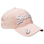 Srixon Casquettes Magnetic Ball Marker Cap Pink White - AJUSTABLE Présentation