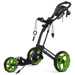 ClicGear Manueller Trolley (3 Räder) RV2L Lite Noir Vert Präsentation