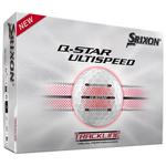 Srixon Q-Star Ultispeed Trackline Pure White 