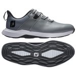 Footjoy Schuhe ohne Spikes ProLite Grey Charcoal Präsentation