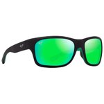 Maui Jim Sonnenbrille Ano Nui Matte Black Green MauiGreen Mineral Superthin Präsentation