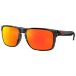 Oakley Sonnenbrille Holbrook XL Black Ink Prizm Ruby Polarized Präsentation