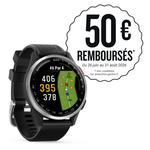 Garmin Montres GPS Approach S44 Silver Black 