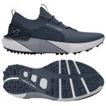Under Armour Schuhe ohne Spikes Phantom Golf Downpour Gray Midnight Navy Metallic Silver Präsentation