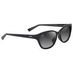 Maui Jim Punono Shiny Black Neutral Grey Minéral Superthin 