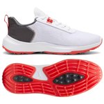 Puma Golf Chaussures sans spikes Fusion Crush Sport White Dark Coal Présentation