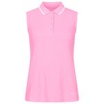 Rohnisch Polohemde Miriam Sleeveless Fuchsia Pink Präsentation