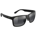 Maui Jim Sonnenbrille Red Sands Xl Matte Black Neutral Grey MauiPure Präsentation