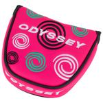 Odyssey Golf Capuchon de club Swirl Headcover Mallet Pink Présentation