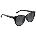 Maui Jim Sonnenbrille Kalawa Havana Shiny Black Mineral SuperThin Neutral Grey Präsentation