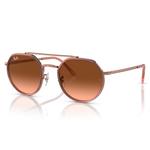 Ray Ban Sonnenbrille RB3765 Polished Copper Rose Gradient Brown Präsentation