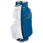 Taylormade Cartbag (Komplettsatz) Kalea Gold Cart Navy Grey Präsentation