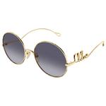 Chloé Sonnenbrille CH0372S Iconic 004 Gold Präsentation
