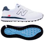 New Balance Schuhe ohne Spikes 574 Greens V2 White Blue Präsentation