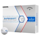 Callaway Golf Balles neuves Supersoft Splatter Blue Présentation