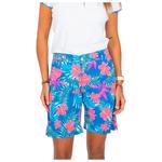 Chiberta Short Augusta Bleu Rose Présentation