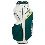 Cobra Sacs chariot serie Ultralight 2 Cart Bag Sugared Almond Dark Mrytle Sunny Yellow Présentation