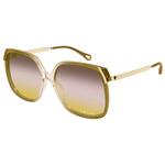 Chloé Lunettes de soleil CH0286S 008 Beige Gold Pink Présentation