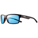 Revo Sonnenbrille Crawler Matte Black Tortoise Serilium Blue Water Polarized Präsentation